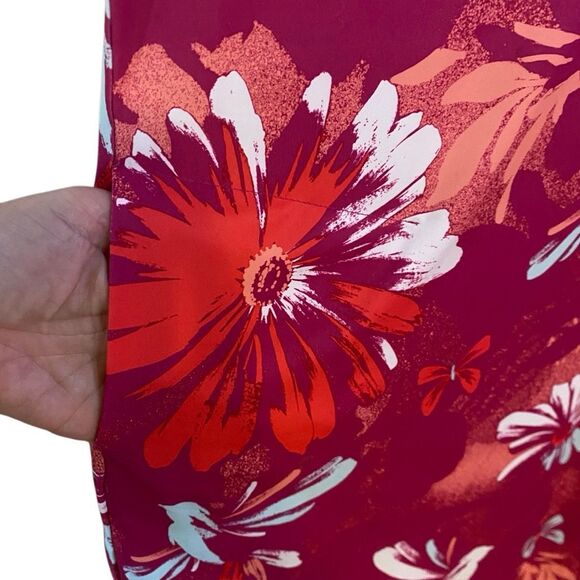 Columbia XL floral tank dress pink White size XL - Picture 3 of 6